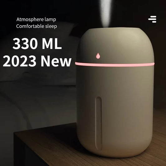 330ML Humidifier USB Mute Aromatherapy Humidifiers Diffusers for Home Ultrasonic Aroma Diffuser USB Essential Oil Atomizer Air